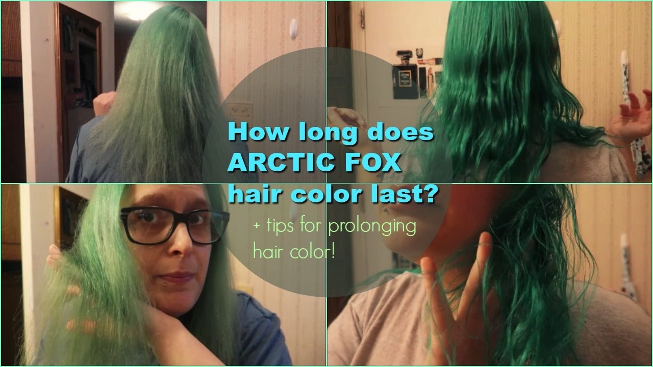 how long do you leave arctic fox hair dye in