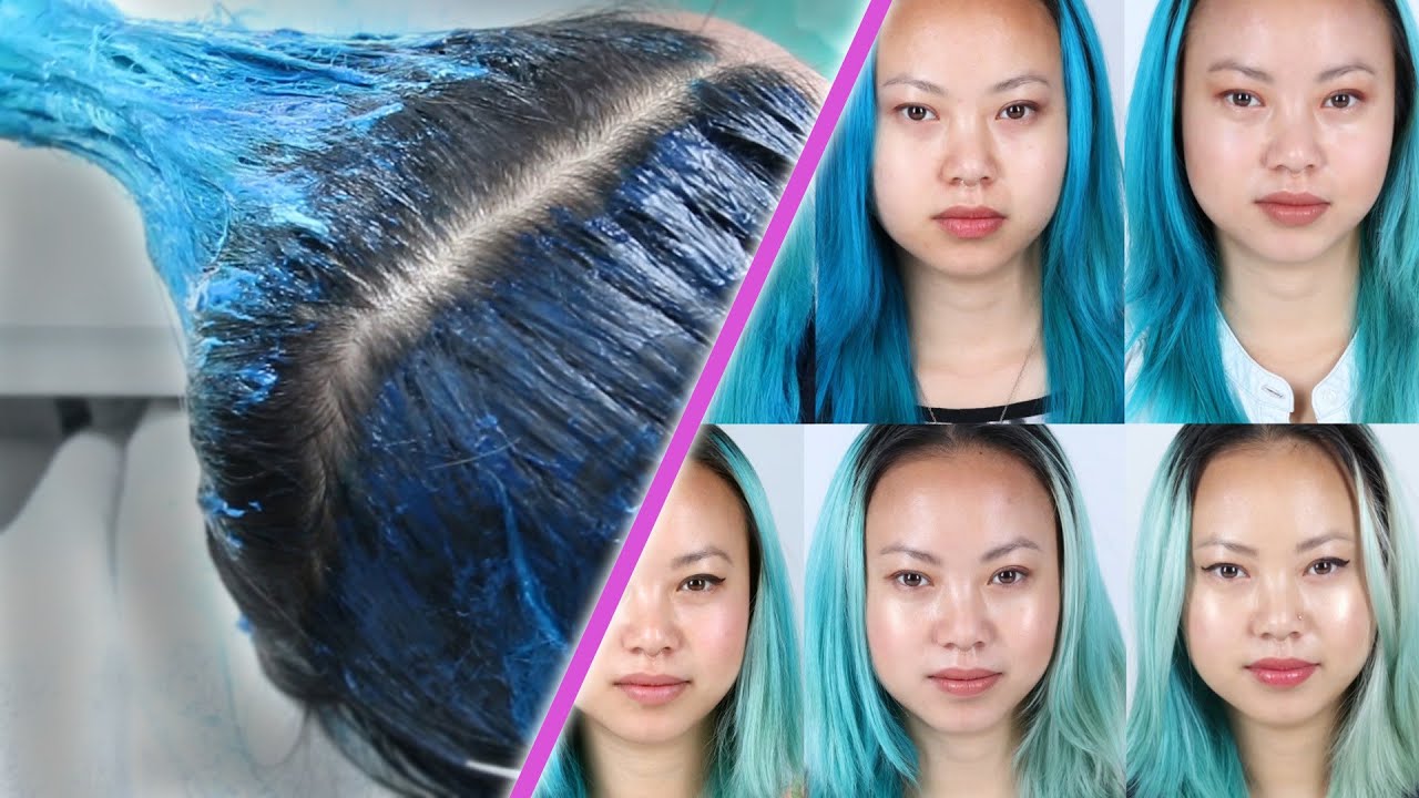 how long to leave splat hair dye in