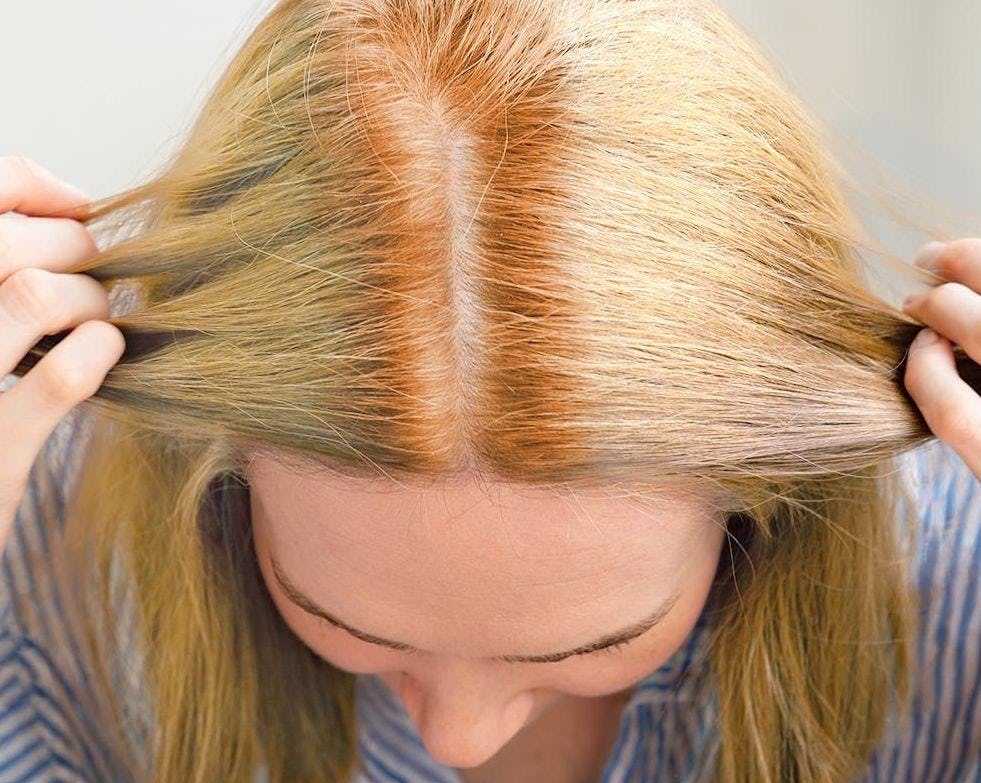 how to avoid hot roots when coloring hair
