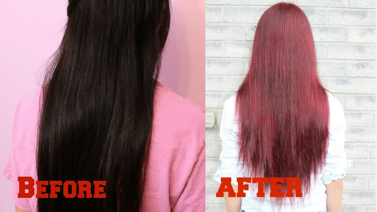 How to Dye Red Hair Black: A Complete Guide