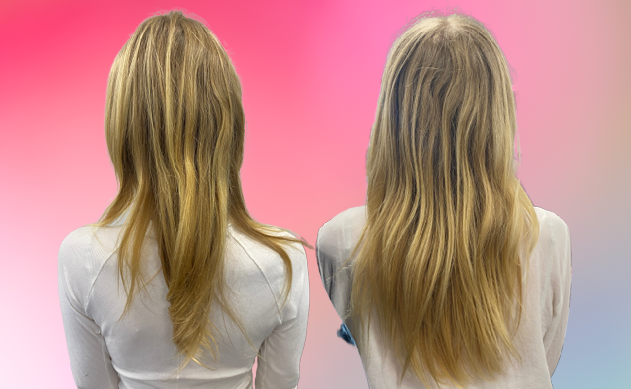 how to thicken up hair after extensions