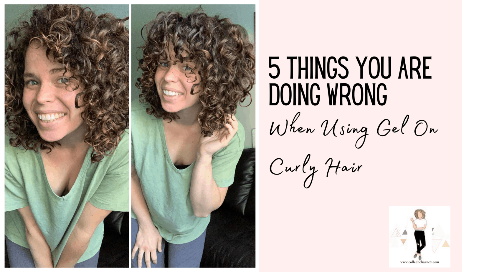 how to use hair gel for curly hair