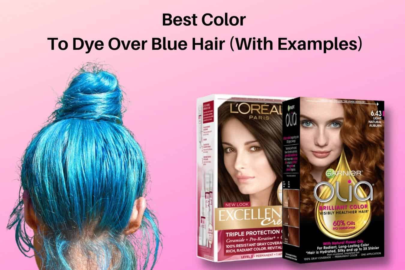 what color can i dye my hair after blue